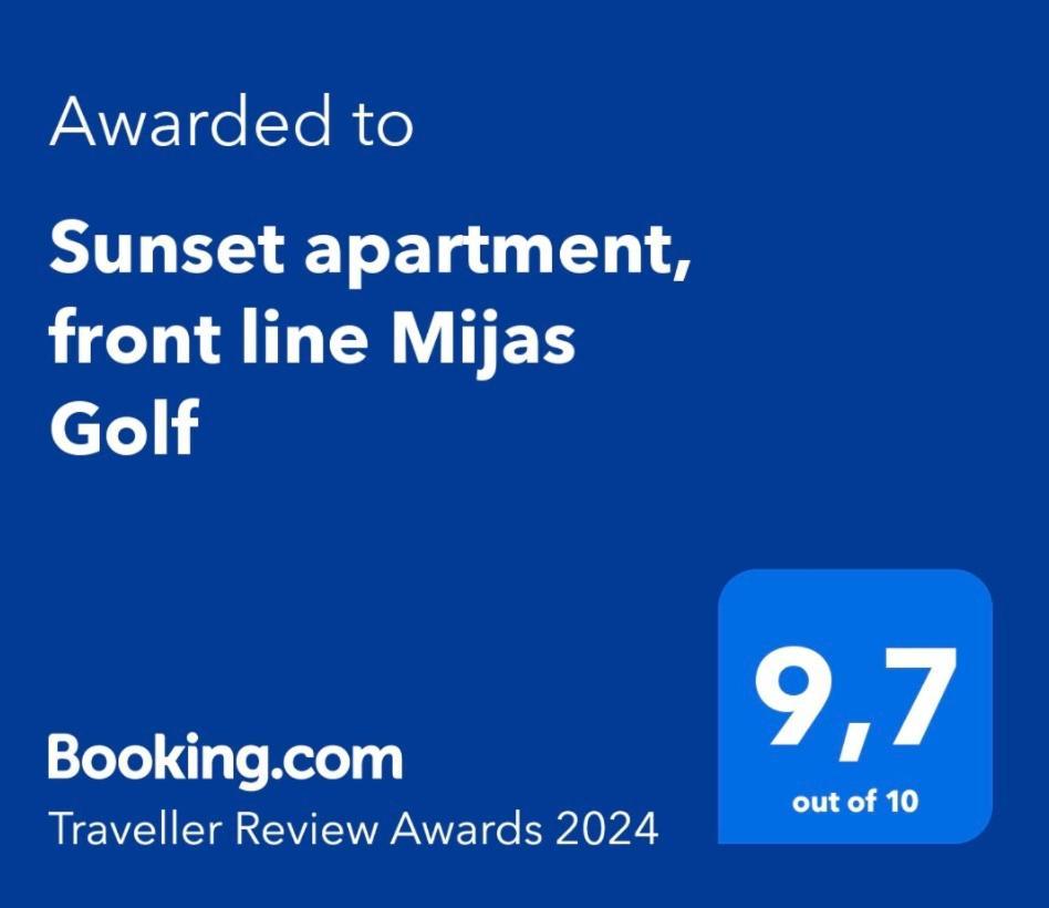Sunset Apartment, Front Line Mijas Golf Esterno foto